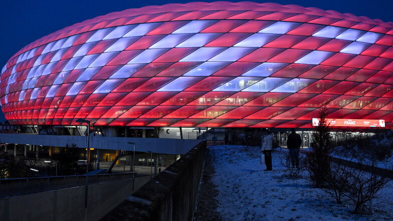 Die Gedenkfeier des FC Bayern München für Franz Beckenbauer fand in der Allianz Arena.