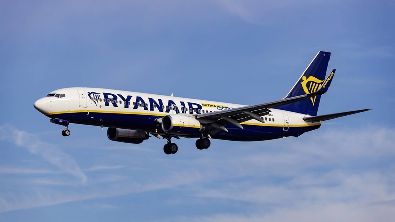 Die Billigfluglinie Ryanair bietet ab Oktober eine Verbindung von Dresden aus an.
