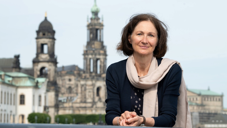 Karin Enke ist in Dresden zu Hause. Sie mag die Stadt. Ihren 60. Geburtstag aber feiert sie in Wien. :