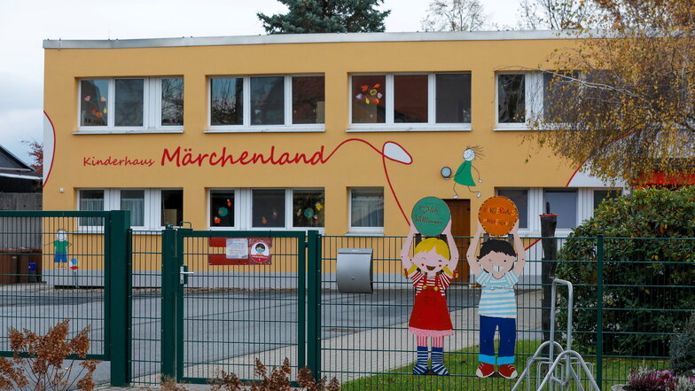 Auch im Kinderhaus "Märchenland" in Mittelherwigsdorf erhöhen sich ab 1. Januar 2022 die Elternbeiträge.