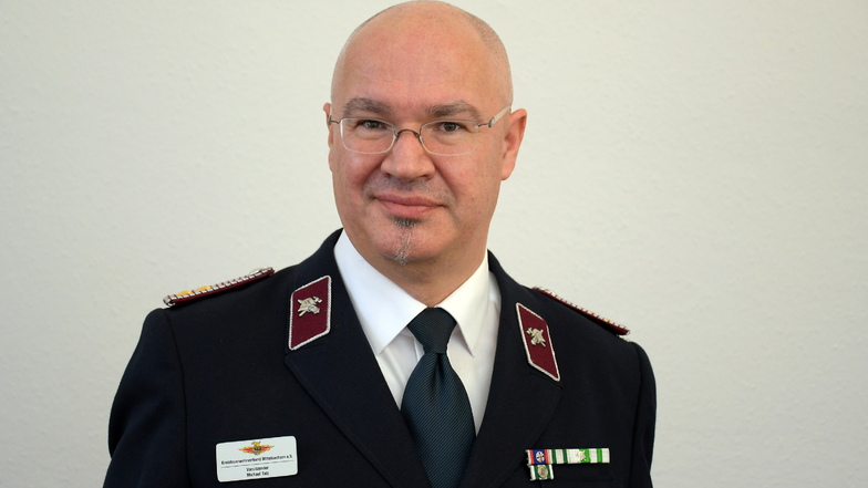 Michael Tatz wurde als Vorsitzender des Kreisfeuerwehrverbandes Mittelsachsen wiedergewählt.