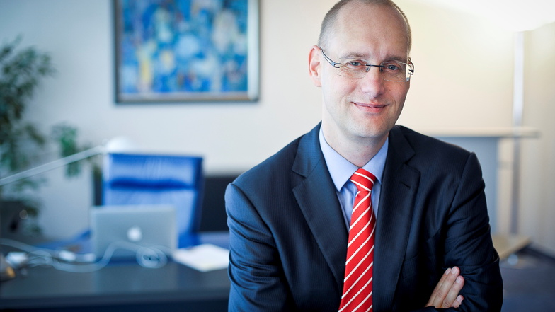 Michael Bräuer, Vorstandsvorsitzender der Sparkasse Oberlausitz-Niederschlesien, verspricht seinen Kunden bald wieder attraktive Zinsangebote.