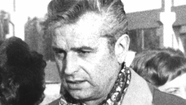 Günter Heinze, damaliger Vizepräsident des Deutschen Turn- und Sportbundes (DTSB) der DDR