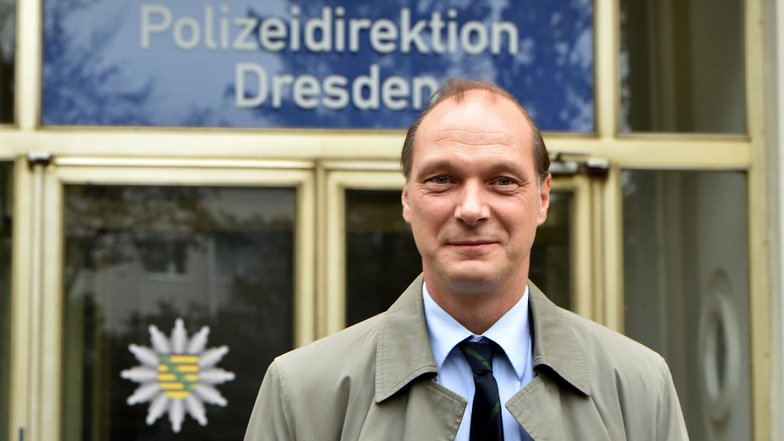 Der Schauspieler Martin Brambach spielt im Dresdner Tatort den Polizeichef Peter Michael Schnabel.