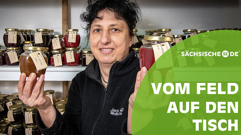 Cornelia Prasch aus Staucha stellt seit fast zehn Jahren Fruchtaufstriche her und vermarktet diese auf verschiedenen Wegen.