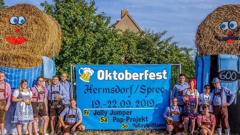 Hermsdorf/Spree feiert vom 19. bis 22. September 600 Jahre Bestehen. Viele Einwohner bringen sich intensiv mit ein.