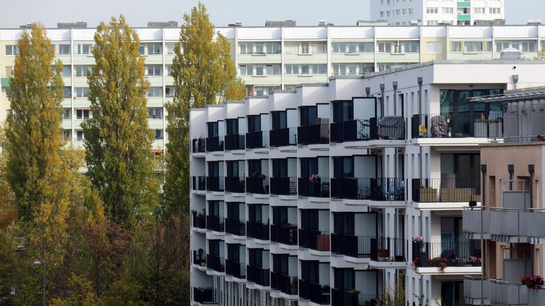 Neu gebaute Wohnhäuser im Berliner Bezirk Lichtenberg (Symbolfoto).