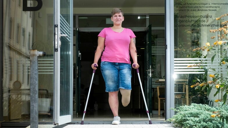 32-Jährige verliert Fuß bei schwerem Unfall: "Ich dachte nur: Ich darf nicht sterben!"