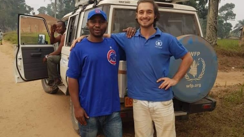 Benjamin Scholz, in Dresden aufgewachsen, war für das Welternährungsprogramm schon in Mwetchi in der Demokratischen Republik Kongo im Einsatz. Jetzt arbeitet er in Jordanien.