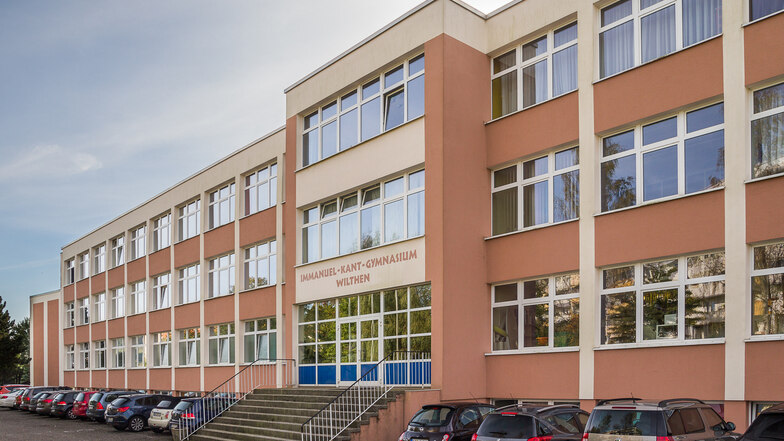 Das Immanuel-Kant-Gymnasium in Wilthen.