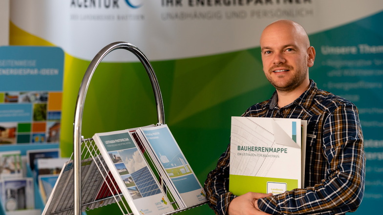 Marcel Bellmann von der Energieagentur des Landkreises Bautzen war an der Studie mit beteiligt.