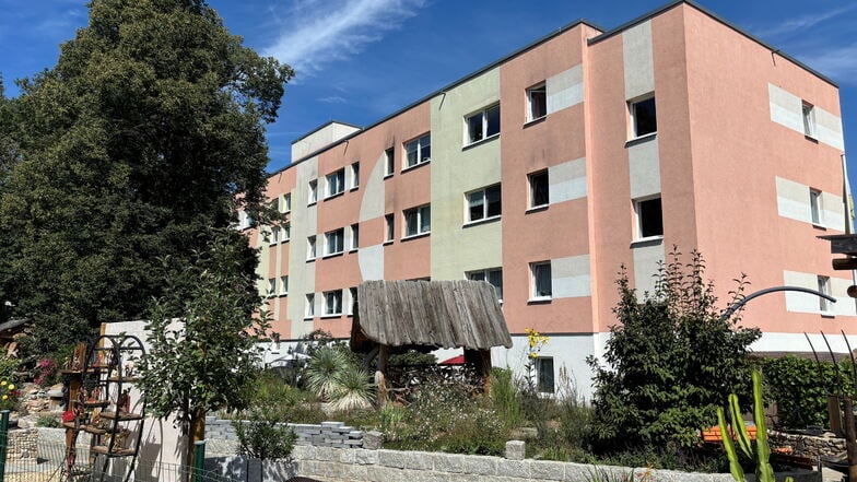 Das betreute Wohnen "Goldener Herbst" am O-See. Hier verschwand der Rentner am Freitag.