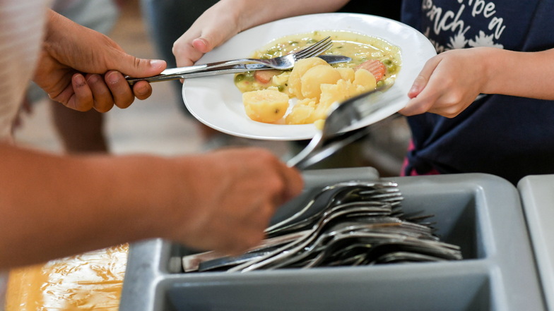 Eine warme Mahlzeit gehört auch für viele Schüler in der Gemeinde Bannewitz zum Tagesablauf.
