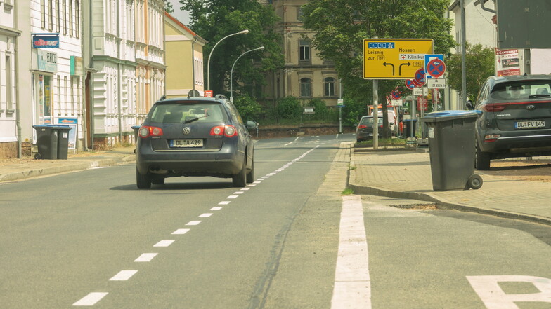 Ab der Kreuzung zur Leipziger Straße wird die Grimmaische Straße ab Montag gesperrt.
