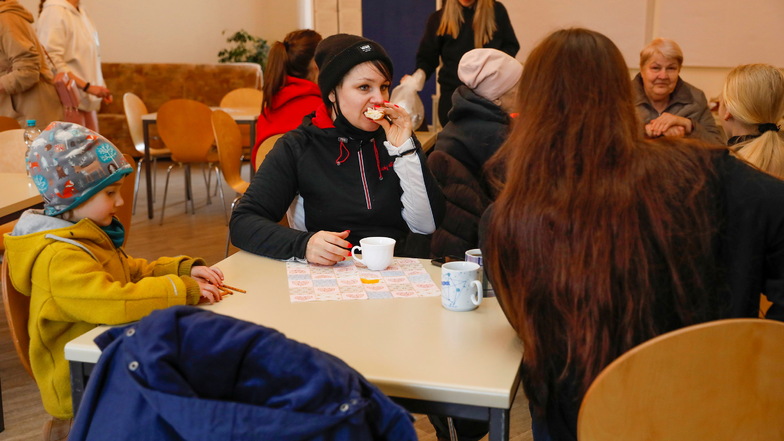 Im Christlichen Gemeindezentrum Elim in Zittau werden viele Ukraine-Flüchtlinge versorgt.