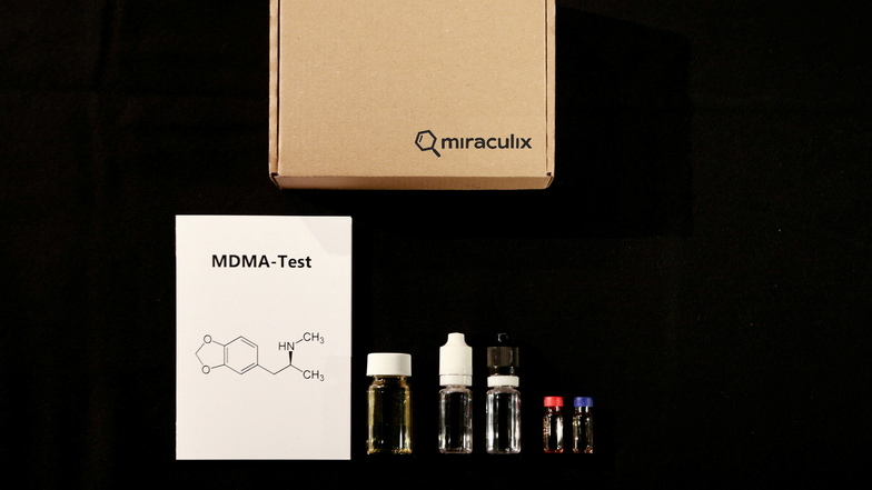 Mit Testkits können Drogenkonsumenten ihre Substanzen auch zuhause vor der Einnahme testen.