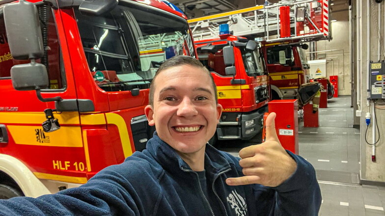 niklas on.fire auf Instagram - so begeistert er junge Leute von seinem Job als Feuerwehrmann.
