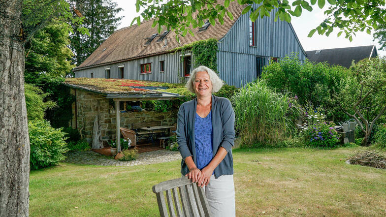 Seit 2004 vermieten Regina Liebig und ihr Mann in Rammenau eine Ferienwohnung. In diesem Jahr ist die Nachfrage besonders groß.