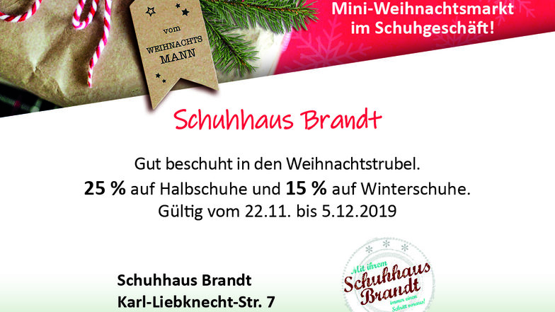 Schuhhaus Brandt, Karl-Liebknecht-Str. 7, 02727 Neugersdorf 
