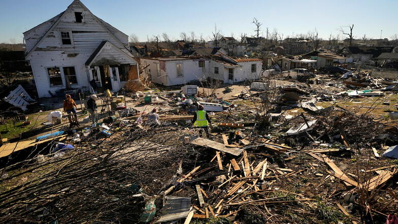 Tornado in den USA: Mehr als 60 Tote allein in Kentucky