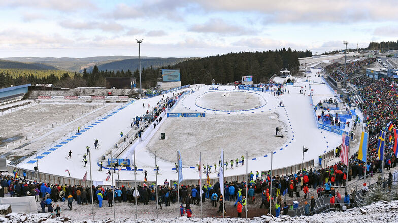 Der nächste Biathlon-Weltcup in Oberhof findet ohne Zuschauer statt.