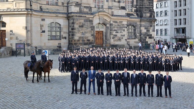 211 neue Ermittler für Sachsens Polizei