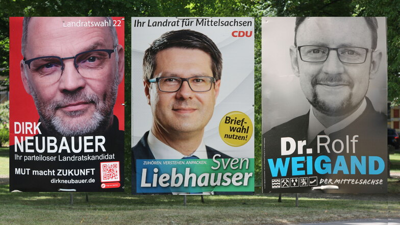 Landratswahl in Mittelsachsen: Spannender zweiter Wahlgang