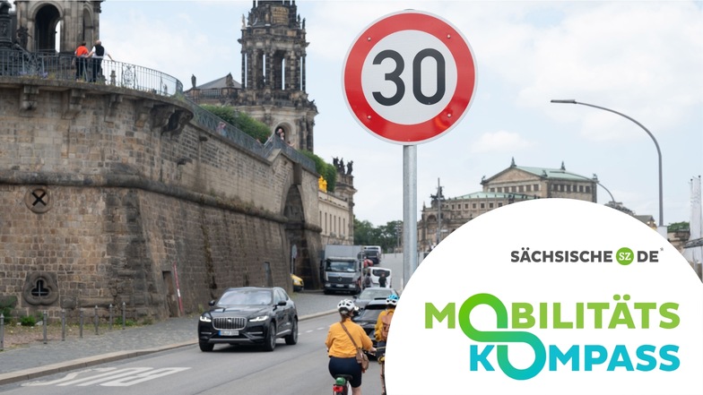 Tempo 30 am Terrassenufer: Was bringen Verkehrsversuche auf Dresdens Straßen?