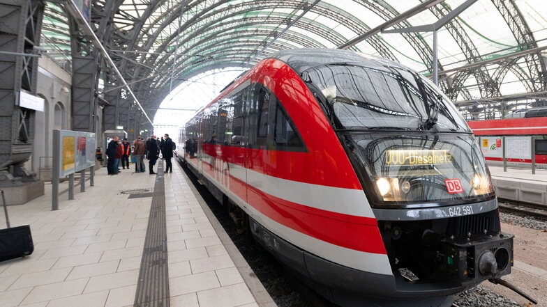 Gute Nachrichten von der DB Regio: Zwischen Dresden und Königsbrück verkehrt die RB33 ab 2. Januar wieder regulär.