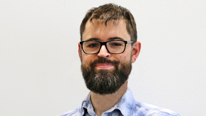 Michael Hoyer, Lehrer an einer Gemeinschaftsschule in Chemnitz und Mitglied im Bezirksvorstand Chemnitz der GEW Sachsen.