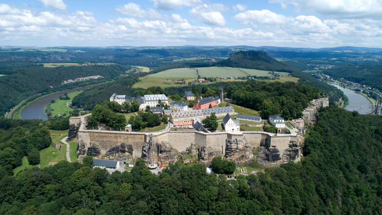 Die Festung Königstein ist eines der beliebtesten Ausflugsziele in der Region.