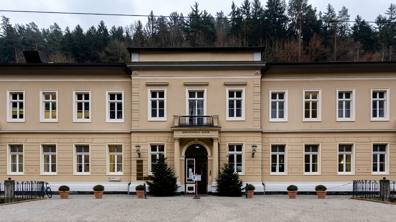 In die Kirnitzschtalklinik Bad Schandau werden vorerst keine Patienten aus Krankenhäusern verlegt.