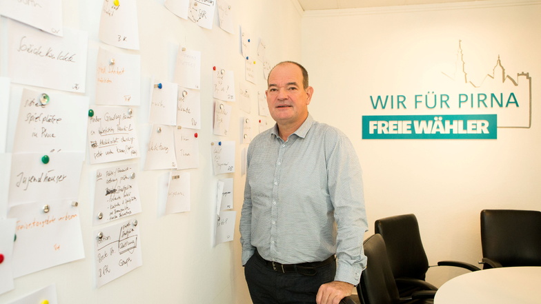 Ralf Böhmer, Fraktionschef der Freien Wähler im Pirnaer Stadtrat. "Wir brauchen Energie, keine Ideologie."