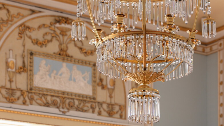 Die Besucher werden nicht nur die Ausstellung, sondern viele schöne Details im Kaiserzimmer bewundern können.