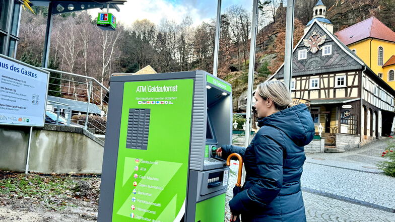 Nach der Sprengung: Neuer Geldautomat für Oybin