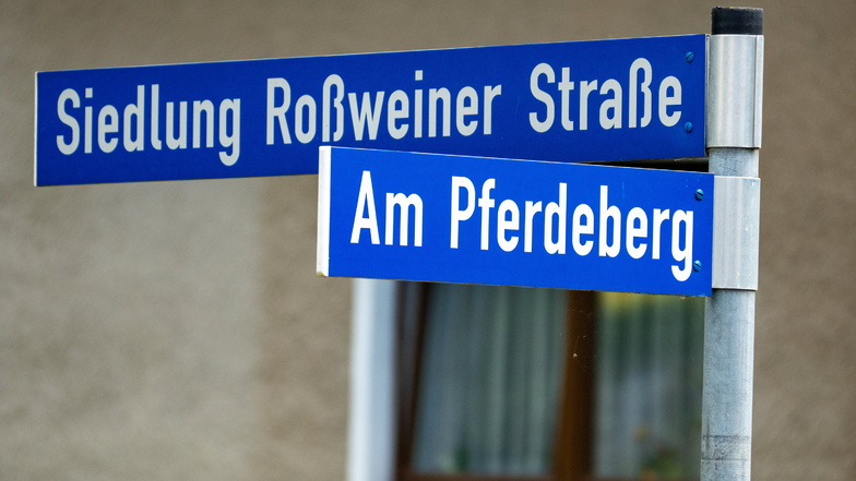 Neue Oberflächenschicht für die Straße Am Pferdeberg in Ebersbach.