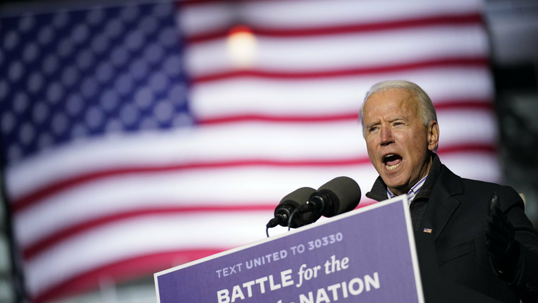 Im Schnitt der Florida-Umfragen lag Joe Biden über die vergangenen Wochen hauchdünn vorn