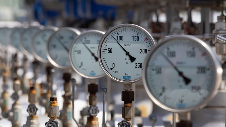 Kein Mangel an Erdgas: Sachsens Energieminister rechnet nicht mehr damit, dass der Brennstoff rationiert wird.