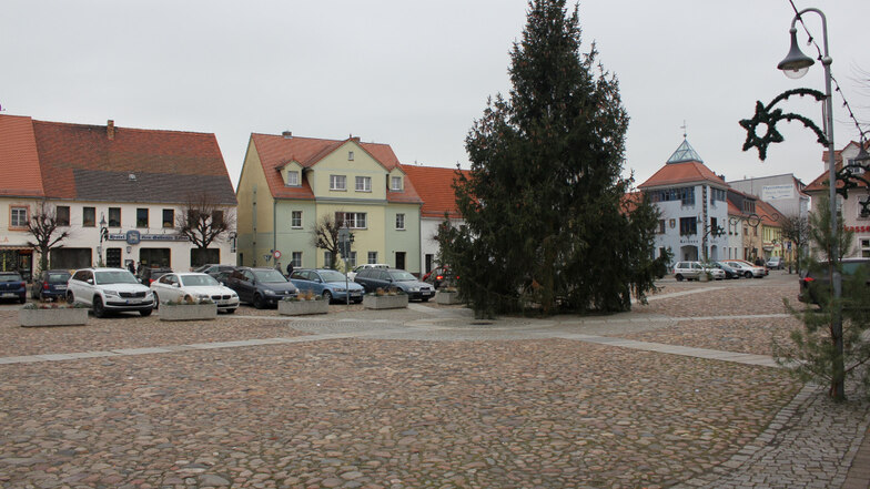 Der Marktplatz in Wittichenau wird am 13. November leer bleiben.