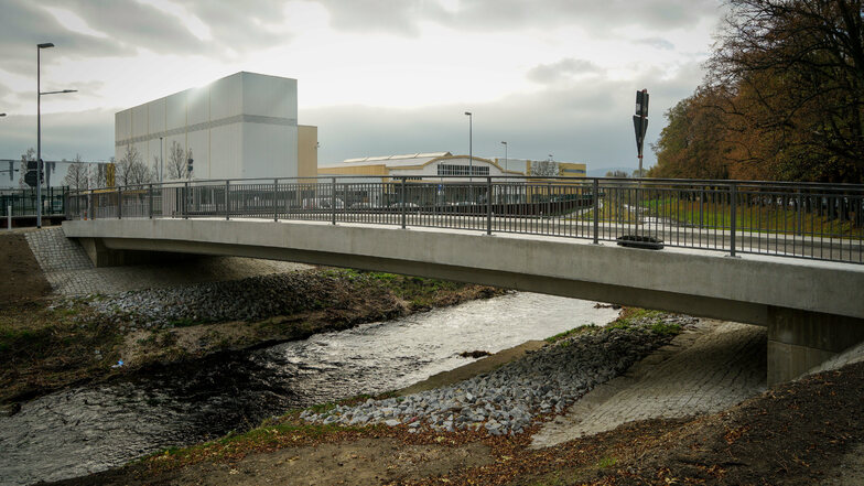 Bautzen: Bombardier-Brücke ist fertig