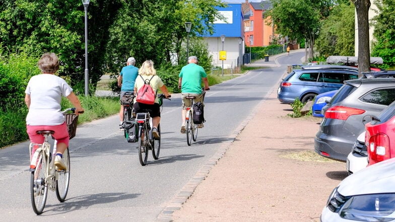 Diese Probleme bereitet die erste Fahrradstraße in Radebeul