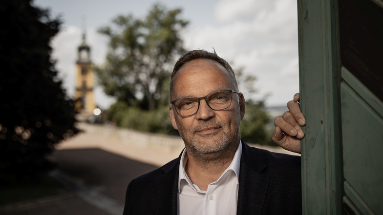 Dirk Neubauer, 51, ist seit 2013 Bürgermeister der 4.500-Einwohner-Gemeinde Augustusburg.
