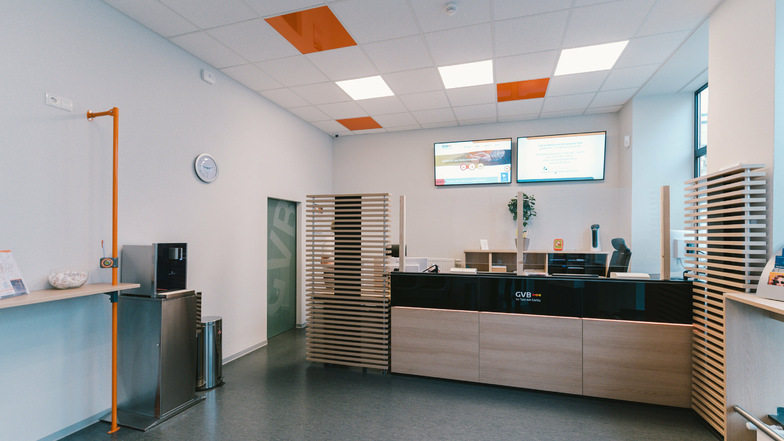 So sieht es im neuen GVB-Kundenbüro am Demianiplatz 23/24 in Görlitz aus.