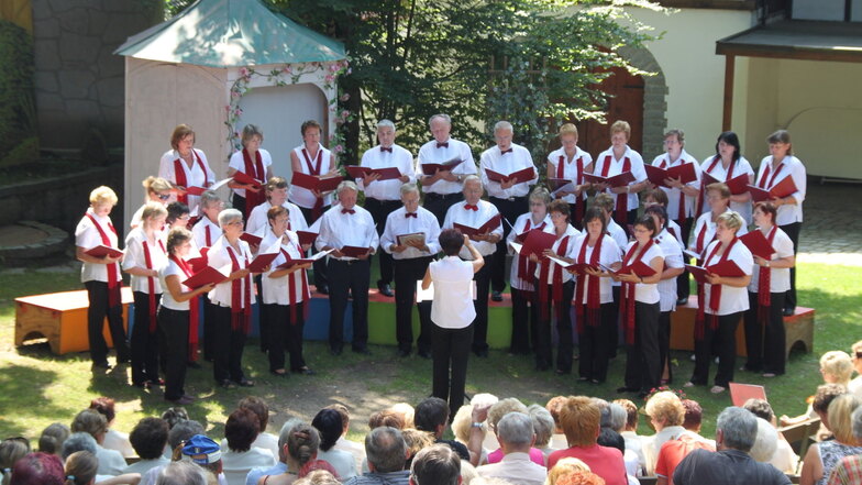 Der Chor ist eines der Aushängeschilder des Kultur- und Heimatvereins Radeburg.