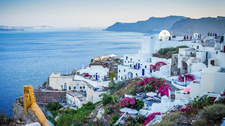 Santorini ist Griechenlands Perle.