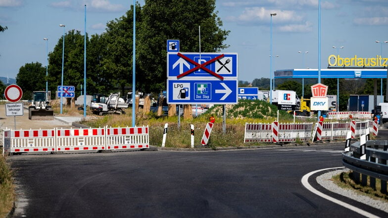 Mehr Platz an der A4 bei Bautzen: Hier entstehen knapp 50 neue Lkw-Stellplätze