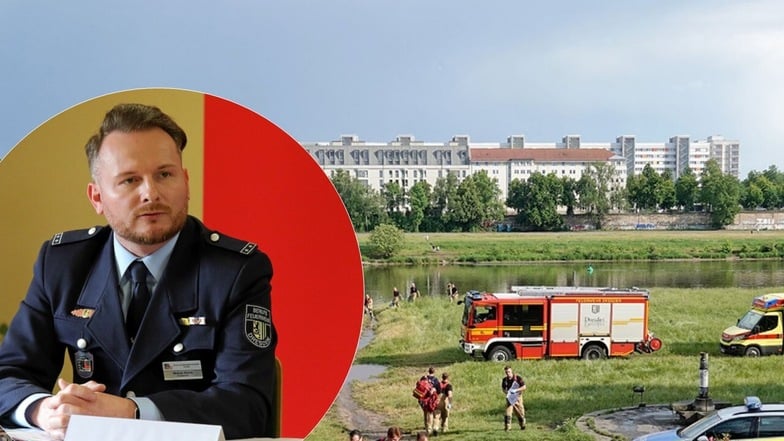 Feuerwehreinsatz nach Blitzeinschlag in Dresden: Zweiter Blitz erschwert Rettungseinsatz