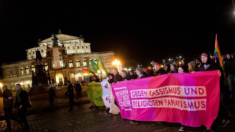 Bündnis „Dresden für alle“ protestiert wieder