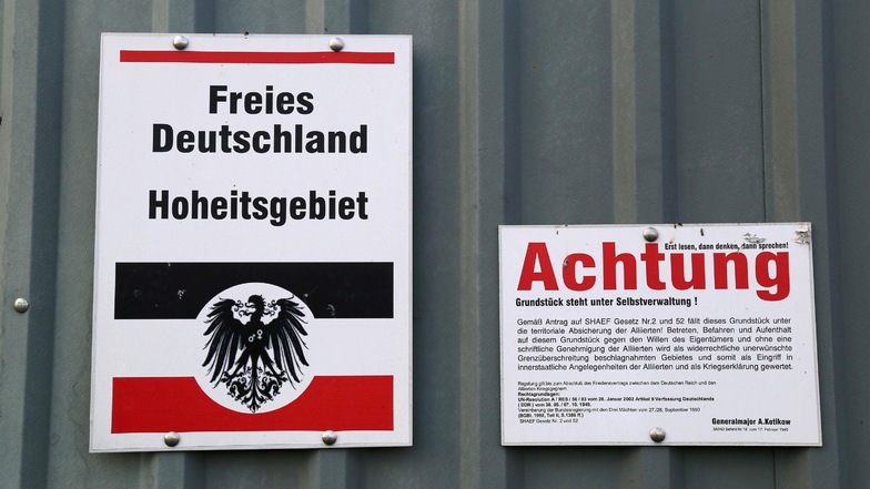Reichsbürger halten sich nicht für Bürger von der Bundesrepublik Deutschland. (Symbolfoto.)