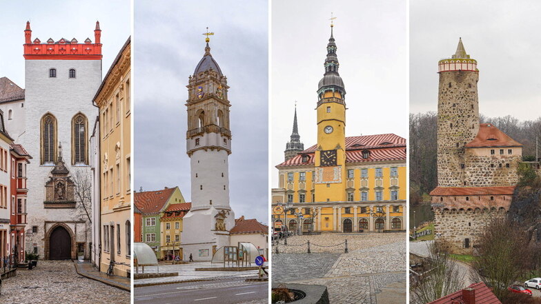 Zahlreiche Türme zieren die Altstadt von Bautzen. Nicht alle sind öffentlich zugänglich.